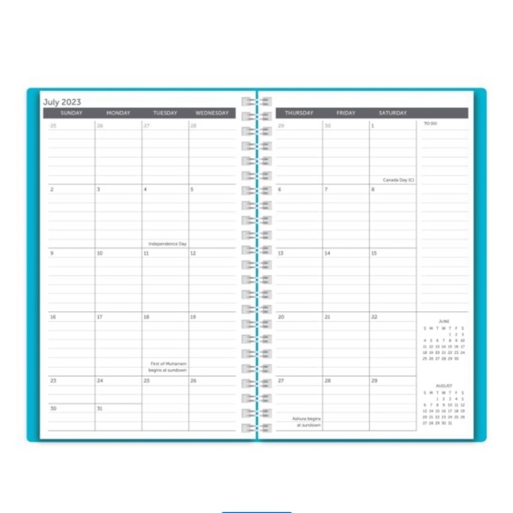 Stellar Academic Weekly/Monthly Planner - Picture 3 of 5